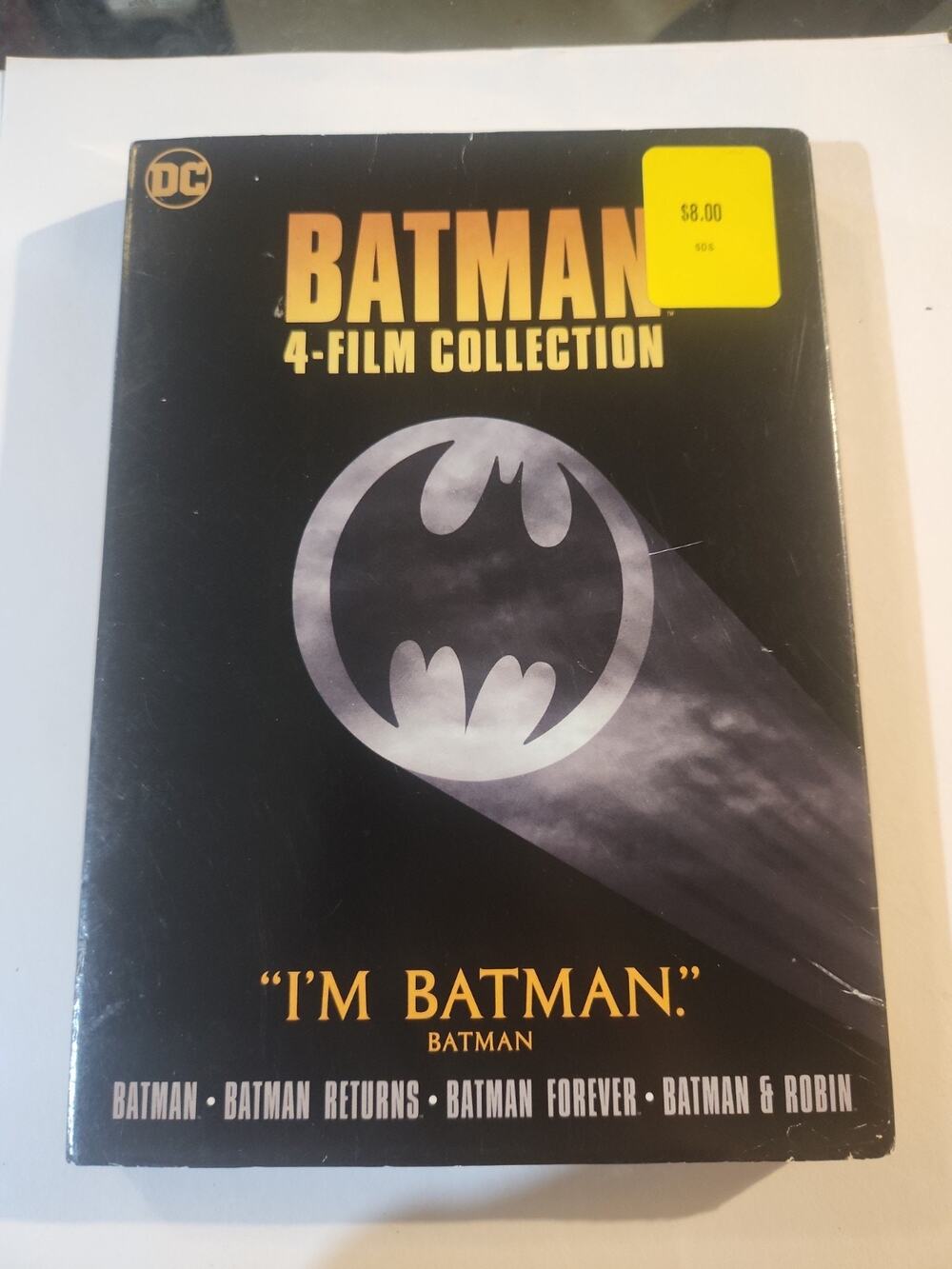 Batman 4 Movie Collection DVD New